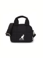 Kangol 超能装的奶乎乎保龄球包包 黑色