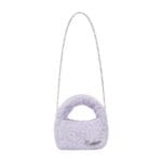 Nerdy ins超火的羊羔毛包包 香芋紫色