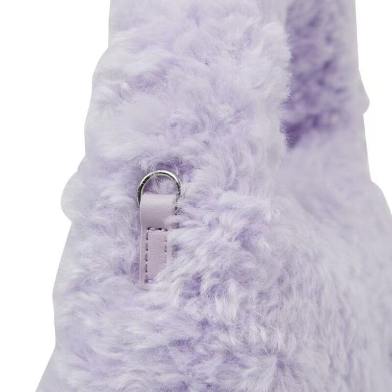 Nerdy ins超火的羊羔毛包包 香芋紫色