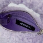 Nerdy ins超火的羊羔毛包包 香芋紫色
