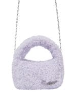 Nerdy ins超火的羊羔毛包包 香芋紫色