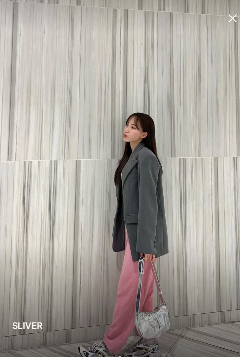 Alicemartha 韩国ins超火的云朵银色包包