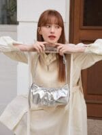 Alicemartha 韩国ins超火的云朵银色包包