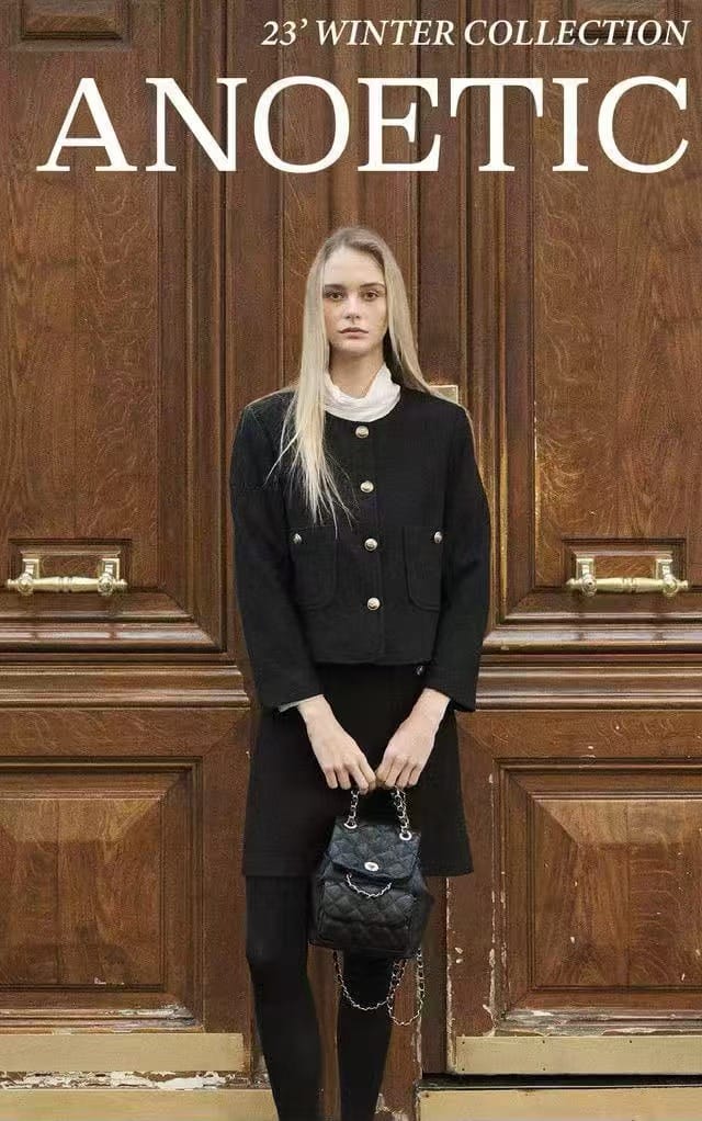 Anoetic 双层菱格书包 ANC CLASSIC QUILTING BACKPACK