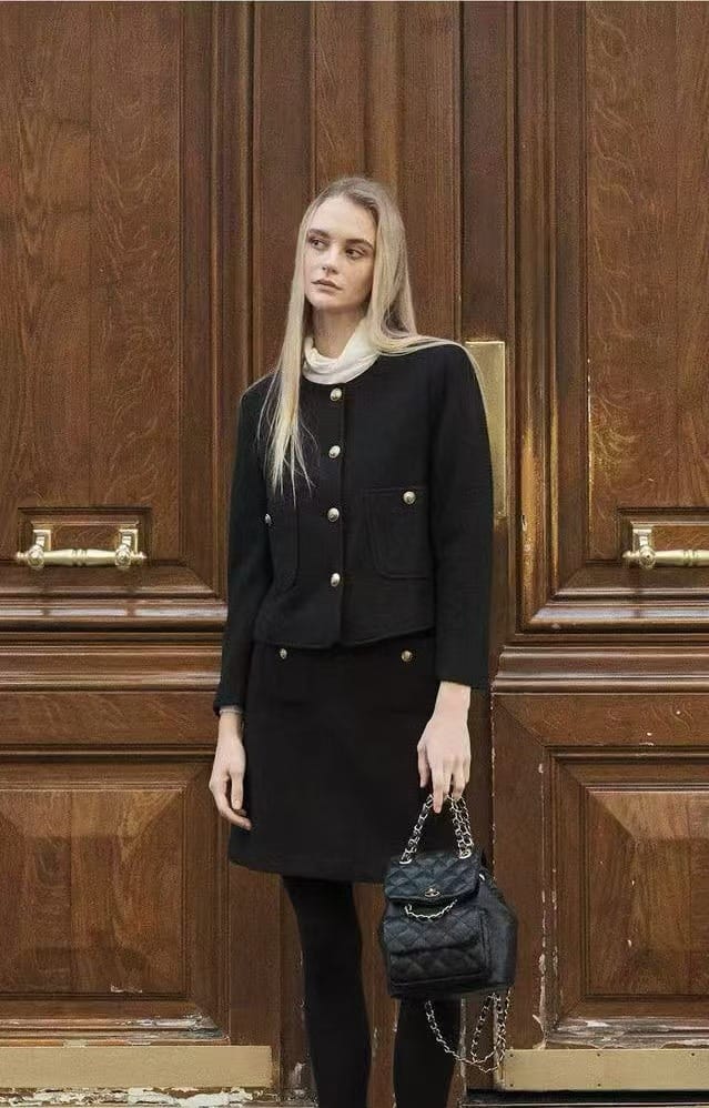 Anoetic 双层菱格书包 ANC CLASSIC QUILTING BACKPACK