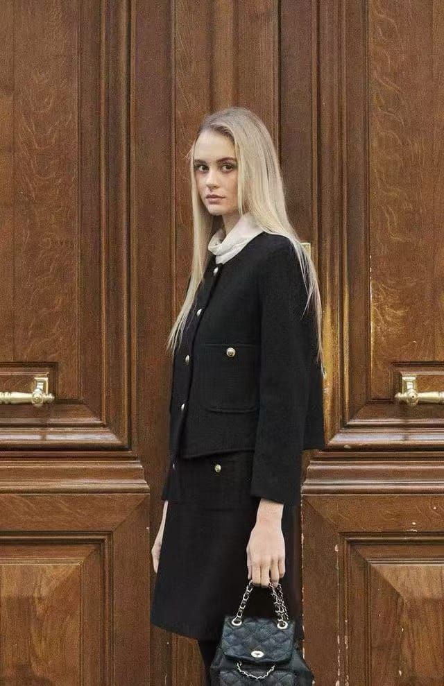 Anoetic 双层菱格书包 ANC CLASSIC QUILTING BACKPACK