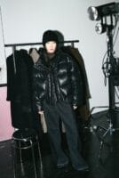 Noirer 超级大爆款假两件pu机车鹅绒服