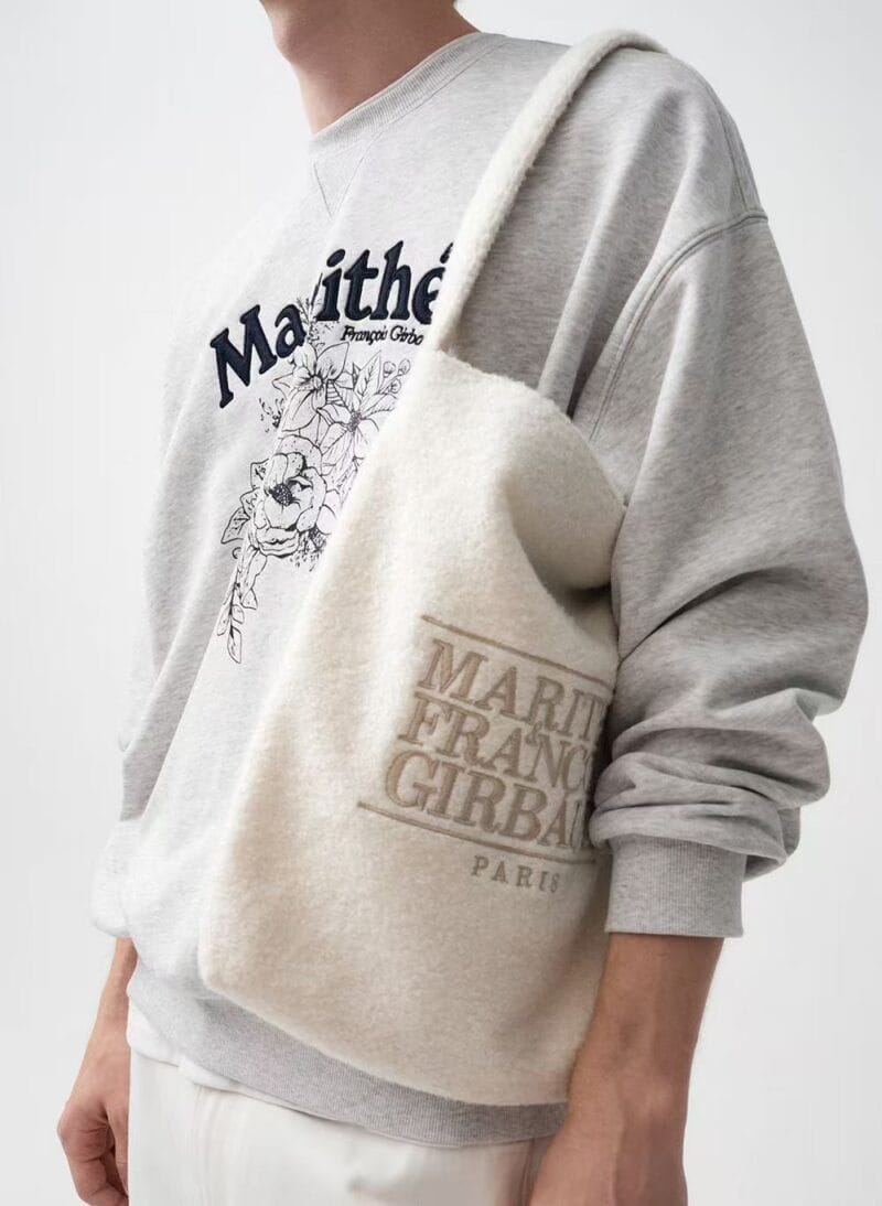 Marithe 冬日氛围感 好好看的包包呀 白色