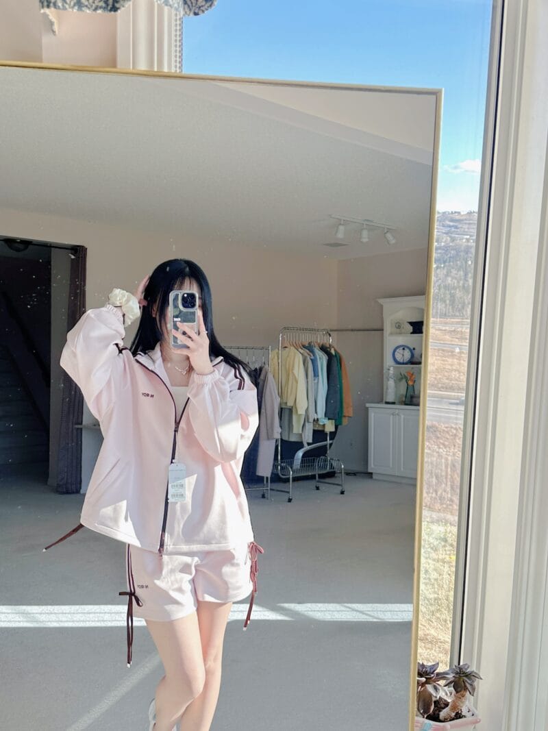 韩国ins爆款蝴蝶结套装 绝美奶油四色