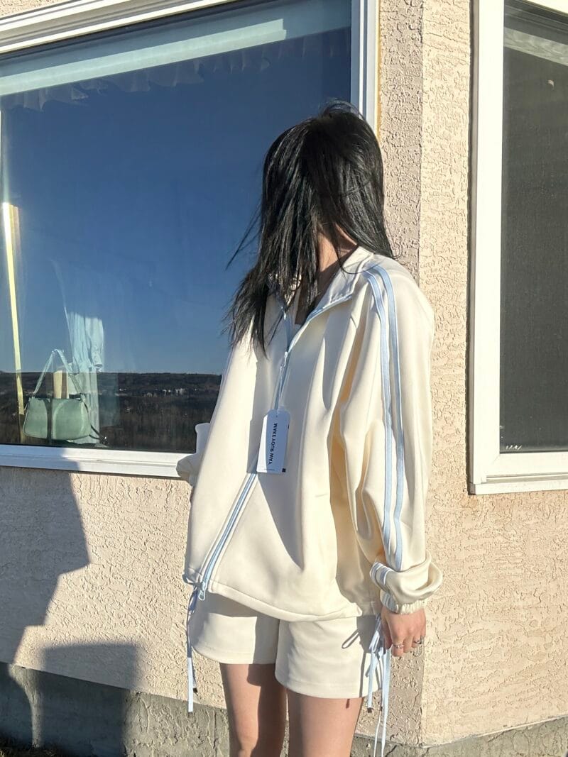 韩国ins爆款蝴蝶结套装 绝美奶油四色