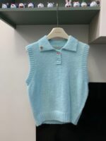 可爱的糖果色马甲