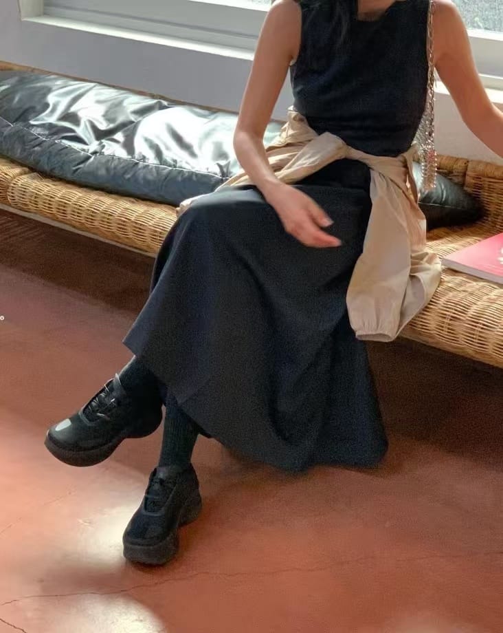 重工气质款很有质感的连衣裙