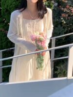 重工刺绣蕾丝连衣裙 日常度假都可以穿