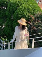 重工刺绣蕾丝连衣裙 日常度假都可以穿