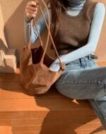 超级韩的蓝色系打底