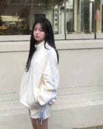 韩国ins爆款蝴蝶结套装 绝美奶油四色