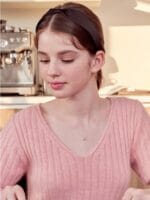 Engbrox Wisdom Knotted Hairband_Black发带