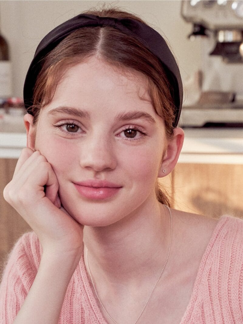 Engbrox Wisdom Knotted Hairband_Black发带