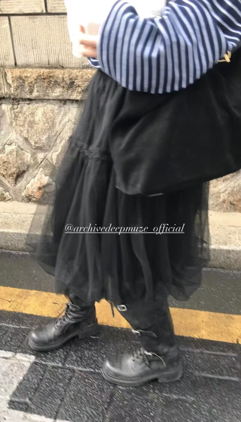 韩国爆款天丝双层花苞裙 太好搭了 黑色