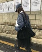 韩国爆款天丝双层花苞裙 太好搭了 黑色