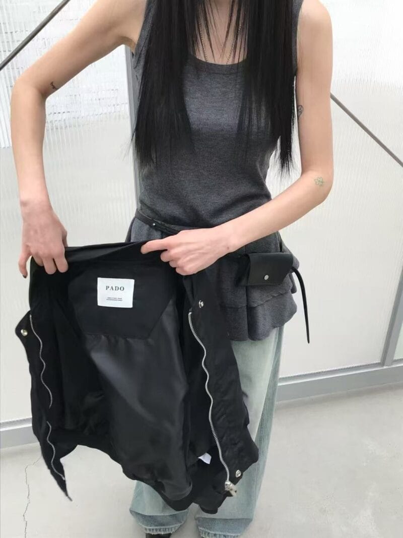 ins爆款 韩女氛围感的秘密 叠穿之神双层背心蛋糕裙