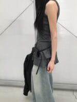 ins爆款 韩女氛围感的秘密 叠穿之神双层背心蛋糕裙