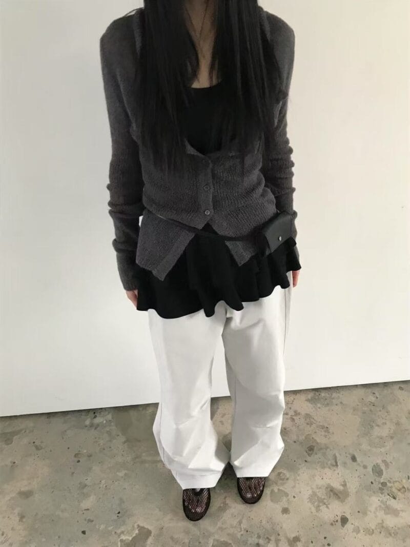 ins爆款 韩女氛围感的秘密 叠穿之神双层背心蛋糕裙