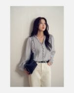 选了三个月才选出唯一一件能日常穿着又精致的法式衬衫 三色