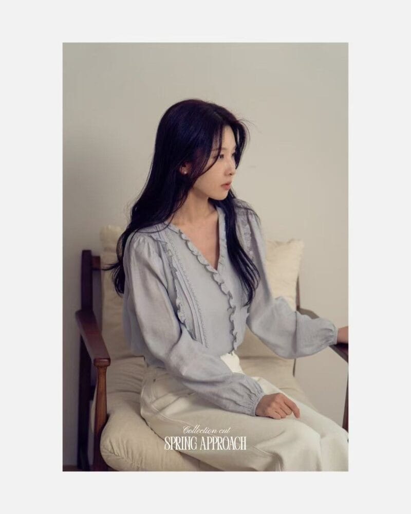 选了三个月才选出唯一一件能日常穿着又精致的法式衬衫 三色