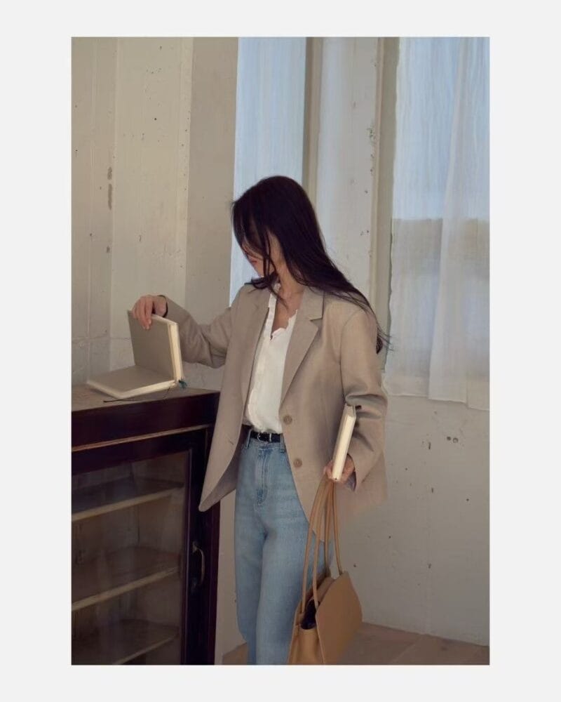 选了三个月才选出唯一一件能日常穿着又精致的法式衬衫 三色