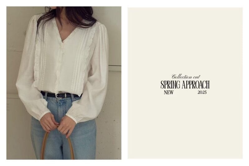 选了三个月才选出唯一一件能日常穿着又精致的法式衬衫 三色