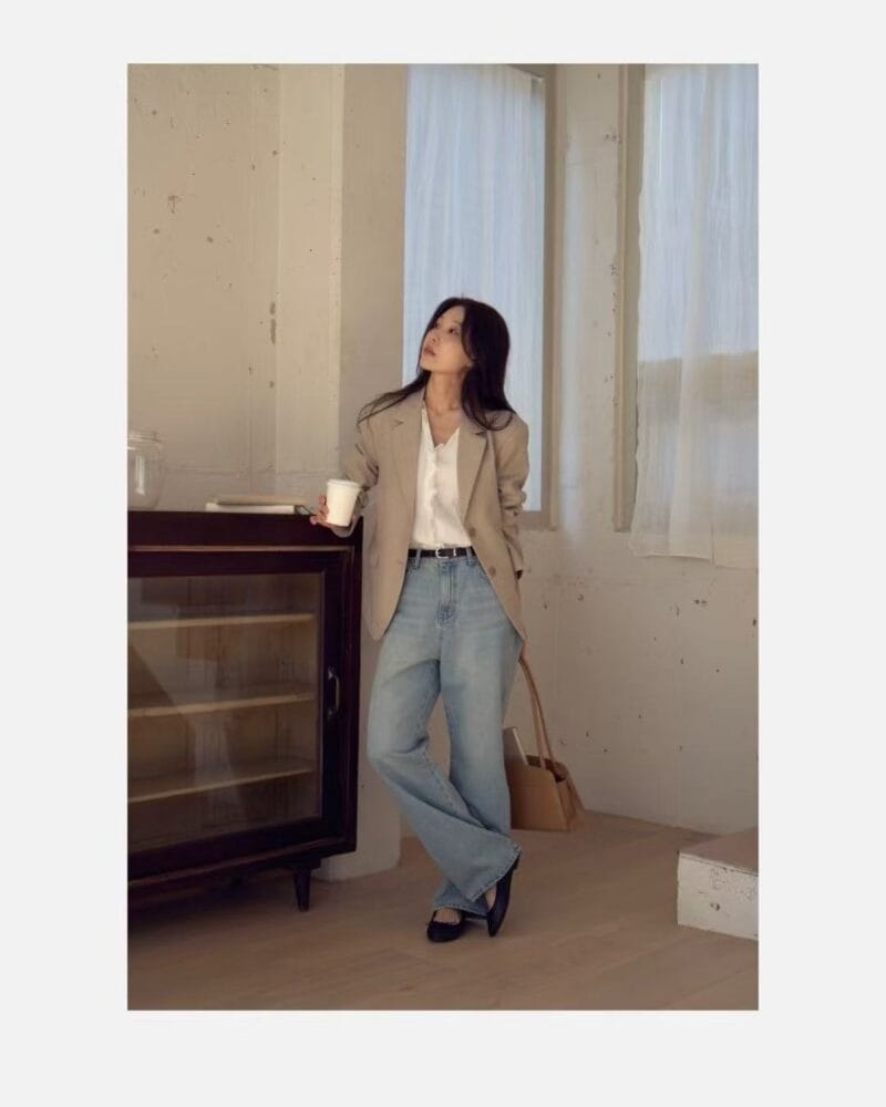 选了三个月才选出唯一一件能日常穿着又精致的法式衬衫 三色