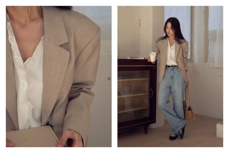 选了三个月才选出唯一一件能日常穿着又精致的法式衬衫 三色