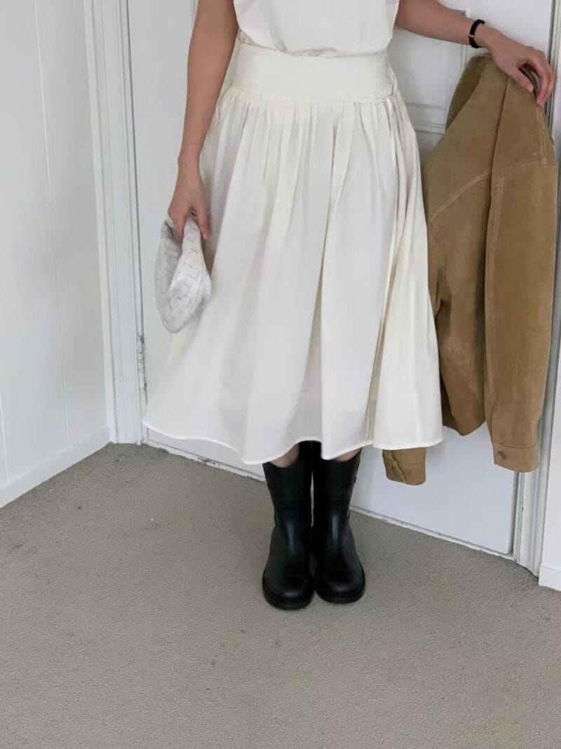 这几年唯一让我超级满意的白色半裙 太美太仙了