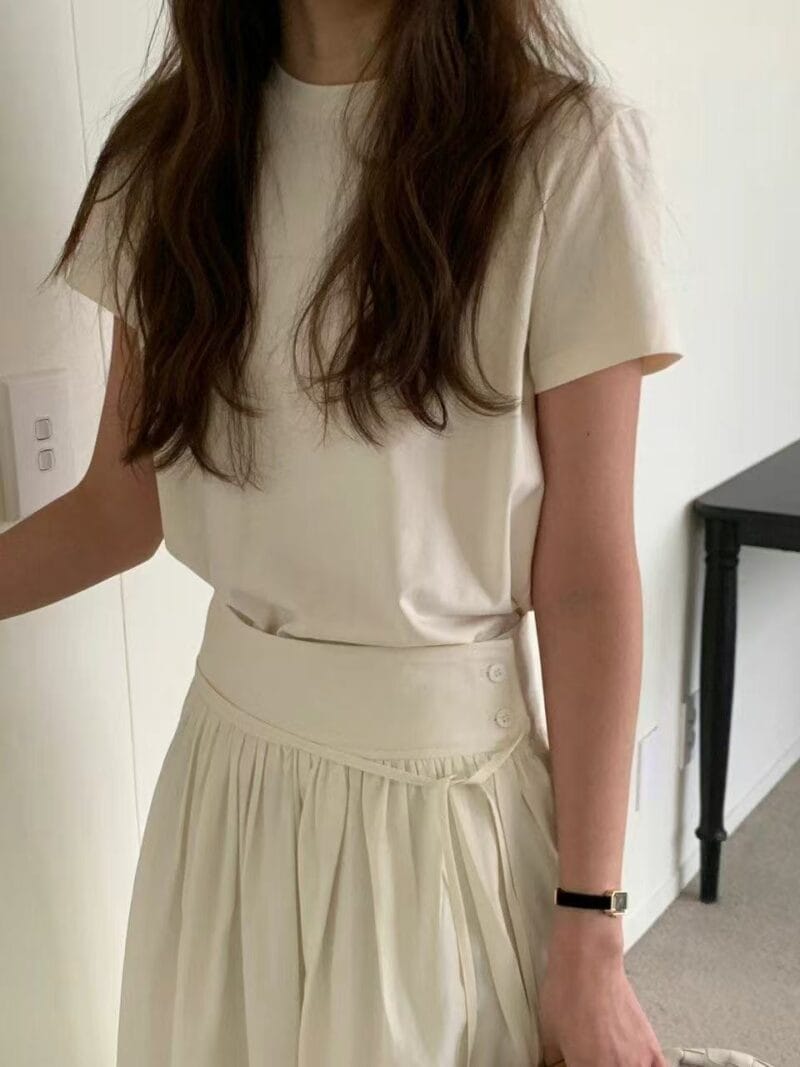 这几年唯一让我超级满意的白色半裙 太美太仙了