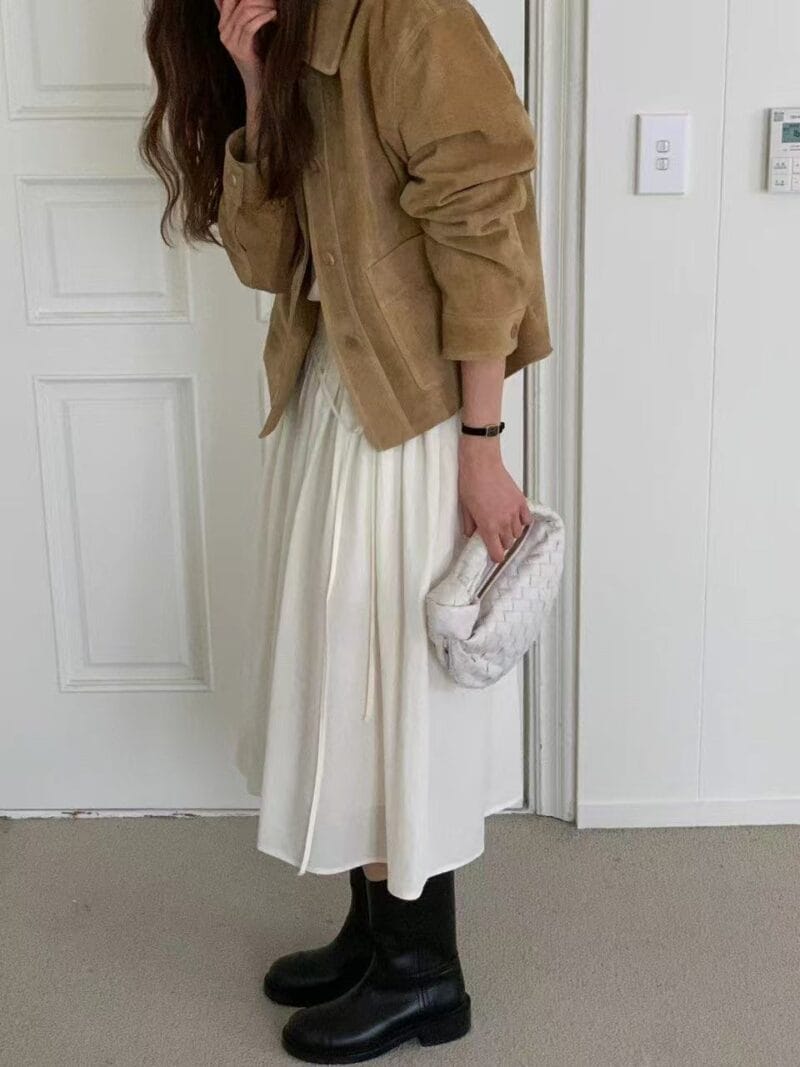 这几年唯一让我超级满意的白色半裙 太美太仙了