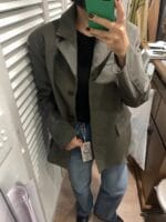 复古的麂皮绒外套夹克 别具一格但又百搭