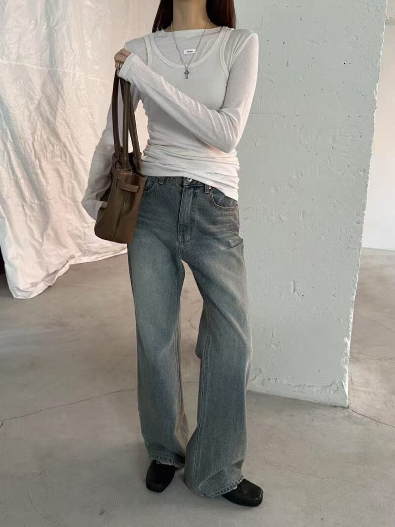 设计感满分！少见的低腰裤 太有随性感啦