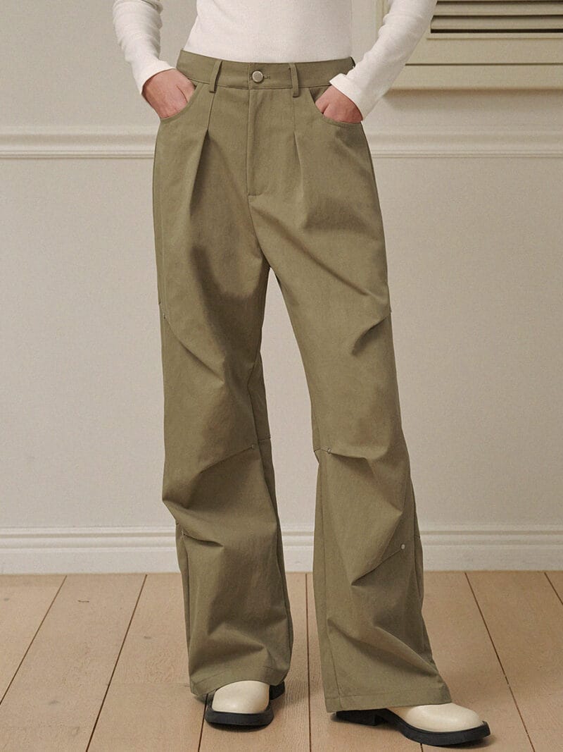 MICANE 追求高品质的姐妹必入 通勤可穿小设计工装裤