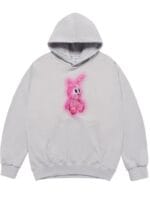 韩国ins大爆款的撞色兔子卫衣