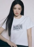 W CLASSIC LOGO TEE white