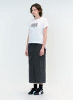 W CLASSIC LOGO TEE white