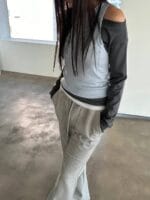 ins网红爆款 韩女真两件套氛围感超级百搭 两色