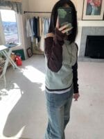 ins网红爆款 韩女真两件套氛围感超级百搭 两色