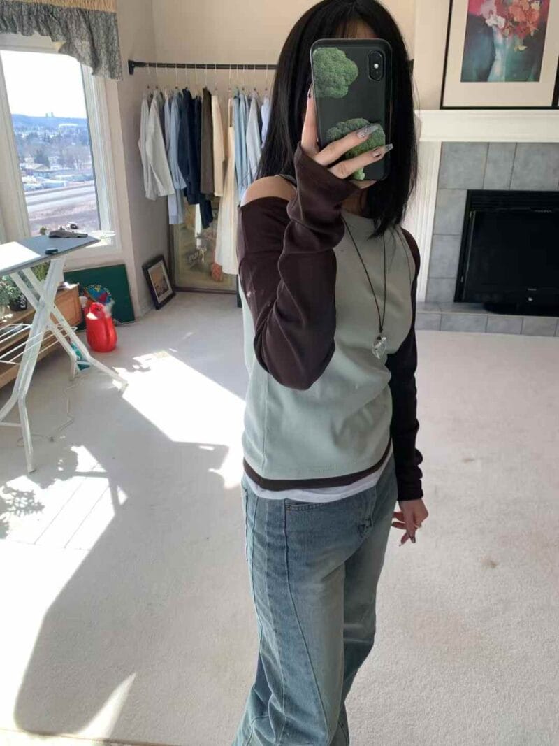 ins网红爆款 韩女真两件套氛围感超级百搭 两色