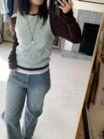 ins网红爆款 韩女真两件套氛围感超级百搭 两色