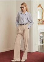 MICANE Serendipity Puff Logo Blouse