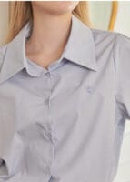 MICANE Serendipity Puff Logo Blouse