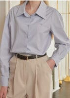 MICANE Serendipity Puff Logo Blouse