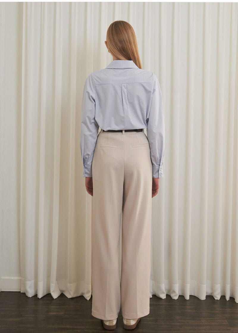 MICANE Serendipity Puff Logo Blouse